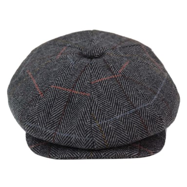 Gorra plana con diseño de espiga de Peaky Blinders para hombre