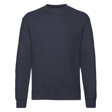 Fruit of the Loom Mens Classic 80/20 Set-in Sweatshirt (Deep Navy)