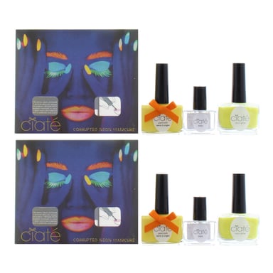 Ciate Corrupted Neon Manicure Megaphone Set Yellow Neon x 2