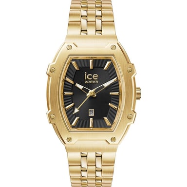 Ice Watch Ice Boliday - Black - Full Steel Women's Gold Watch 024551