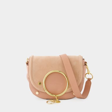 Bolso de hombro Mara - See By Chloé - Piel - Rosa Café