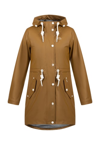 ICEBOUND raincoat women dark sand