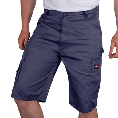 Lee Cooper Mens Classic Cargo Shorts (Navy Blue)