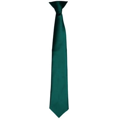 Premier Colours Mens Satin Clip Tie (Bottle)