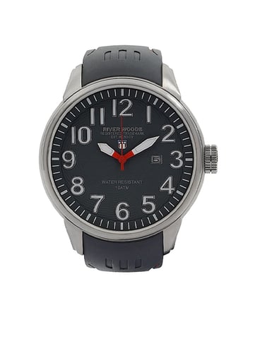 River Woods: reloj gris para mujer