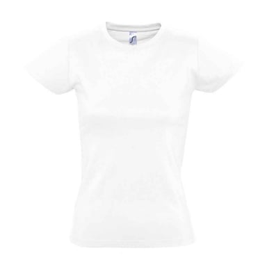 SOLS Womens/Ladies Imperial T-Shirt (White)