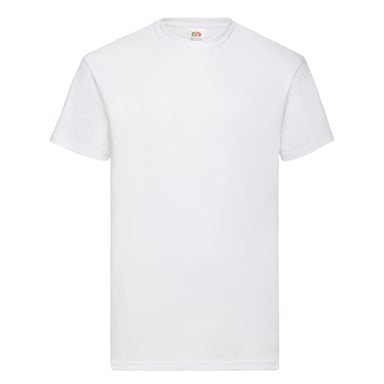Fruit of the Loom Unisex Adult Valueweight Cotton T-Shirt (White)