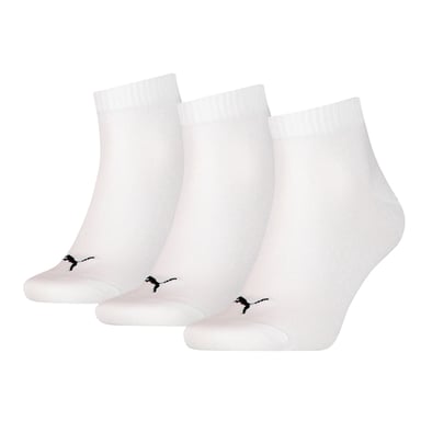 Calcetines Puma blancos de 3 pares para hombre