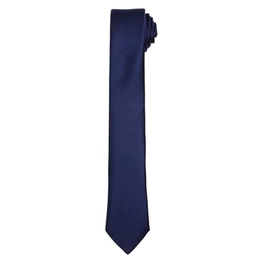 Premier Unisex Adult Slim Tie (Navy)