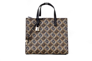 Bolso Bandolera De Cuero Estampado