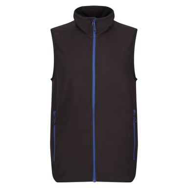 Regatta Mens Navigate Fleece Gilet (Black/New Royal)