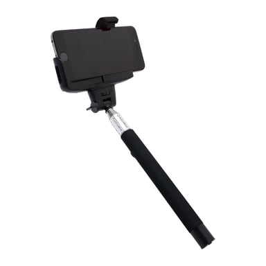 Aquarius Bluetooth Built-In Remote Camera Controls Expandable Selfie Stick