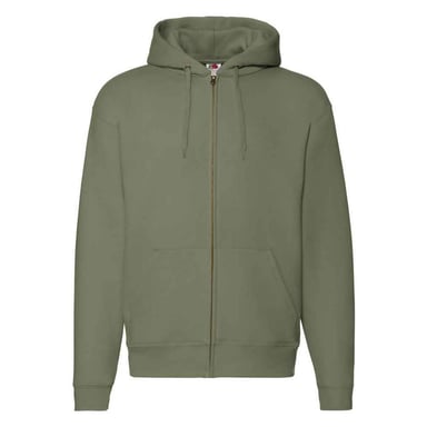 Fruit of the Loom Unisex Adult Premium Full Zip Hoodie (Classic Olive)