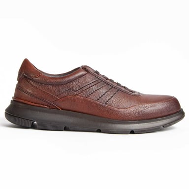 Purapiel Zapato Oxford Confore7 Marron