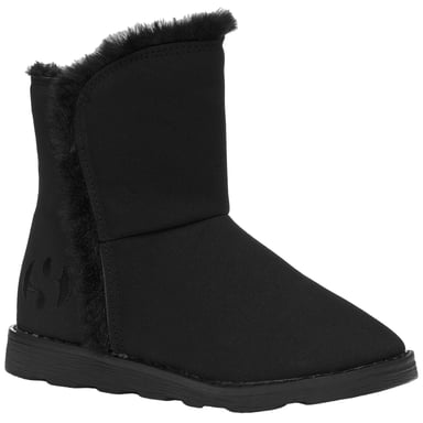 Superga Childrens/Kids 4033 Suede Ankle Boots (Black)