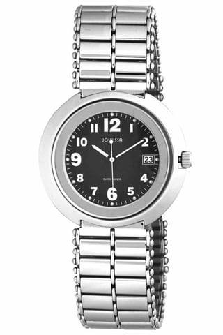 Reloj de pulsera de acero inoxidable fabricado en Suiza Jowissa para hombre - Plata