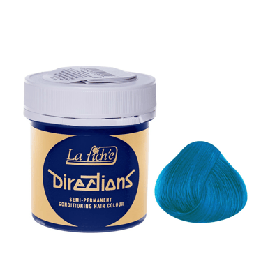 La Riche Directions Semi-Permanent Hair Color 88ml Tubs - LAGOON BLUE