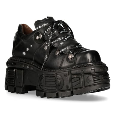 Botas unisex de plataforma punk metal New Rock M-TANK120N