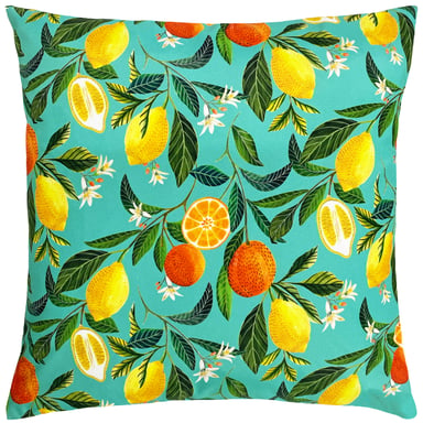 Cojín Exterior de Flor de Naranja