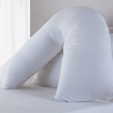 Almohada en forma de V