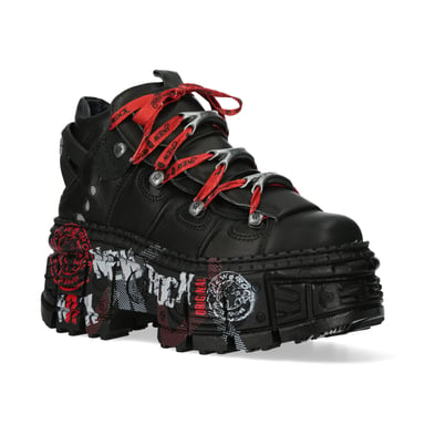 Botas de cuero New Rock Punk Goth WALL106-C9