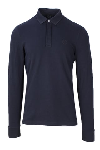 Armani Exchange Men's Polo In Blue