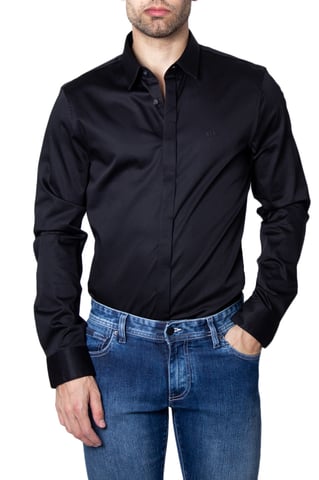 Armani Exchange Men's Shirt In Black