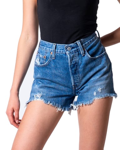 Shorts de mujer Levi's en azul
