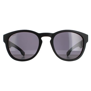 Hugo Boss Redondo Hombre Negro Mate Gris Boss 1452/s