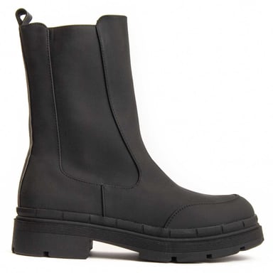 Montevita Botin De Plataforma Marinne3 En Negro