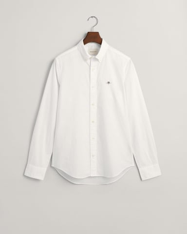 GANT Mens Slim Fit Long Sleeve Poplin Shirt
