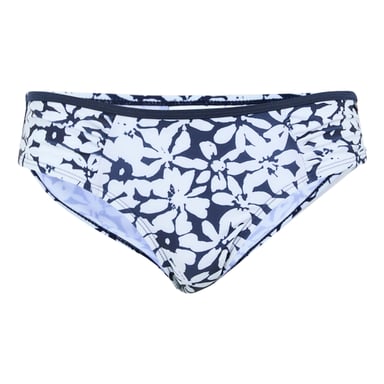 Regatta Womens/Ladies Aceana Large Floral Bikini Bottoms (Navy/White)