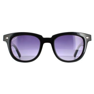 Polar oval hombre negro gris morado degradado Riley