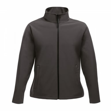 Regatta Womens/Ladies Ablaze Printable Soft Shell Jacket (Seal Grey/Black)