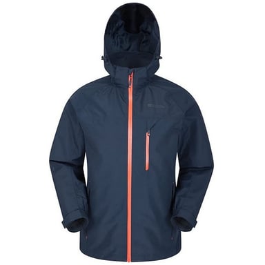 Mountain Warehouse Mens Brisk Extreme Waterproof Jacket (Navy)