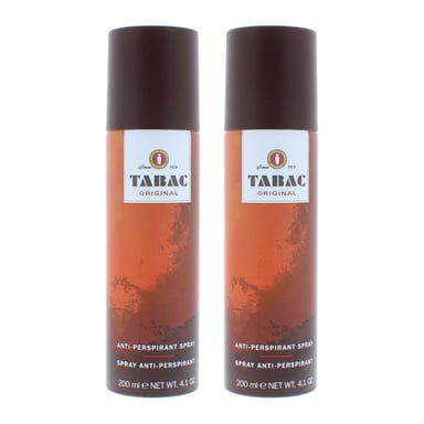 Tabac Original Anti-Perspirant Spray 200ml Men's x 2