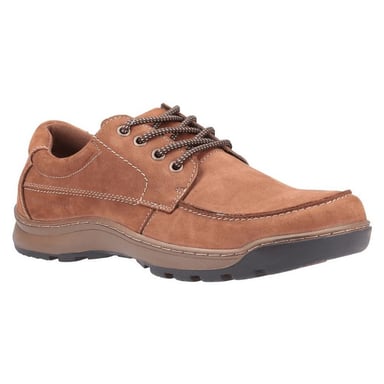 Hush Puppies Mens Tucker Lace Up Shoes (Tan)