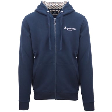 Aquascutum Hombre Sudadera con capucha FCZ723 85 Capucha