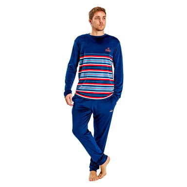 Pijama De Terciopelo Manga Larga MUDP0152