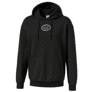 Puma x The Godfather manga larga su capucha para hombres negros 596639 01