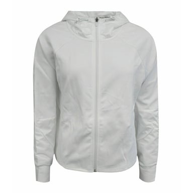 Chaqueta deportiva blanca Puma EvoStripe para mujer