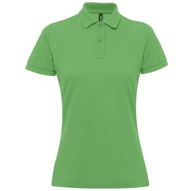 Asquith & Fox Womens/Ladies Short Sleeve Performance Blend Polo Shirt (Kelly)