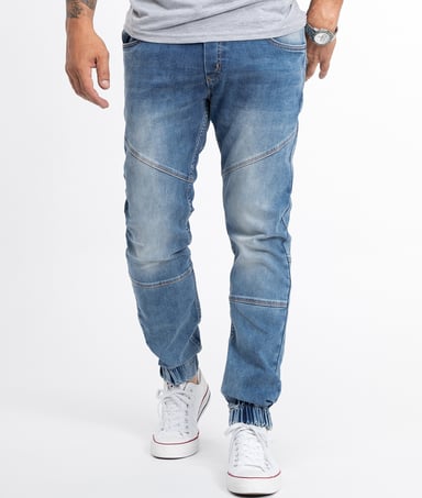 Rock Creek Jeans Tapered Fit Blau