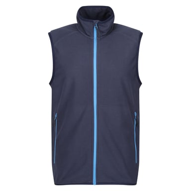 Regatta Mens Navigate Fleece Gilet (Navy/French Blue)