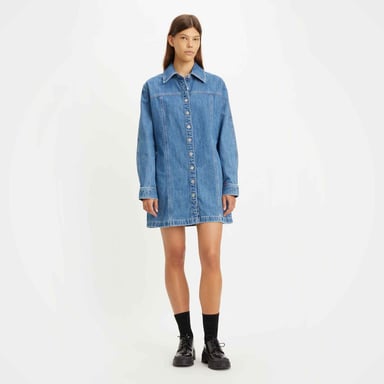 Women's Levis Shay Denim Dress in Denim