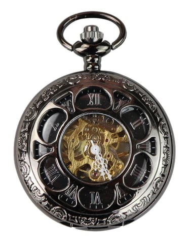 Reloj de bolsillo mecánico Peaky Blinders Hunter automático