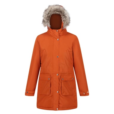 Regatta Womens/Ladies Voltera Heated Waterproof Jacket (Burnt Copper)