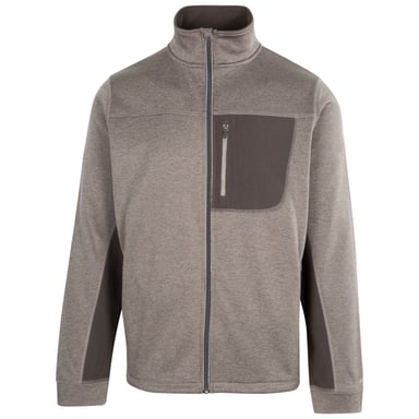 Trespass Mens Radnage Marl AT200 Fleece Jacket (Dark Grey)