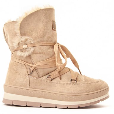 Montevita Botin De Plataforma Bottivita56 En Beige