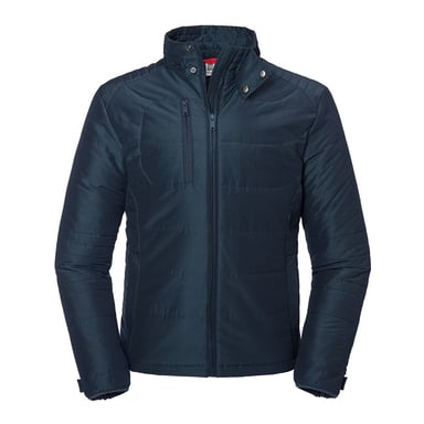 Russell Mens Cross Padded Jacket (French Navy)